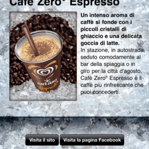 Unilever Trova Caffè Zero
