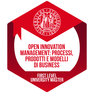Open badge: Master universitario di primo livello in Open Innovation Management, Università degli Studi di Padova